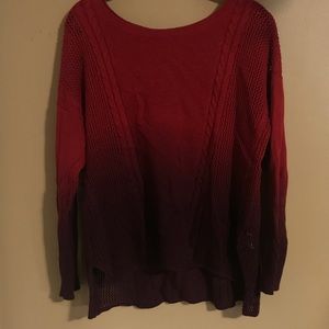 Ombré sweater